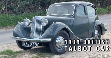 1939 British Talbot Car