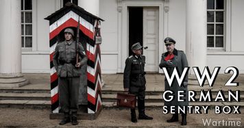 WW2 German sENTRY bOX