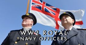 WW2 Royal Navy Officers