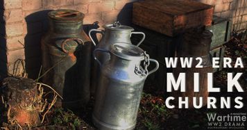 WW2 milk churns