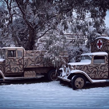 World War II German Trucks