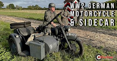ww2 german motorcycle and sidecar